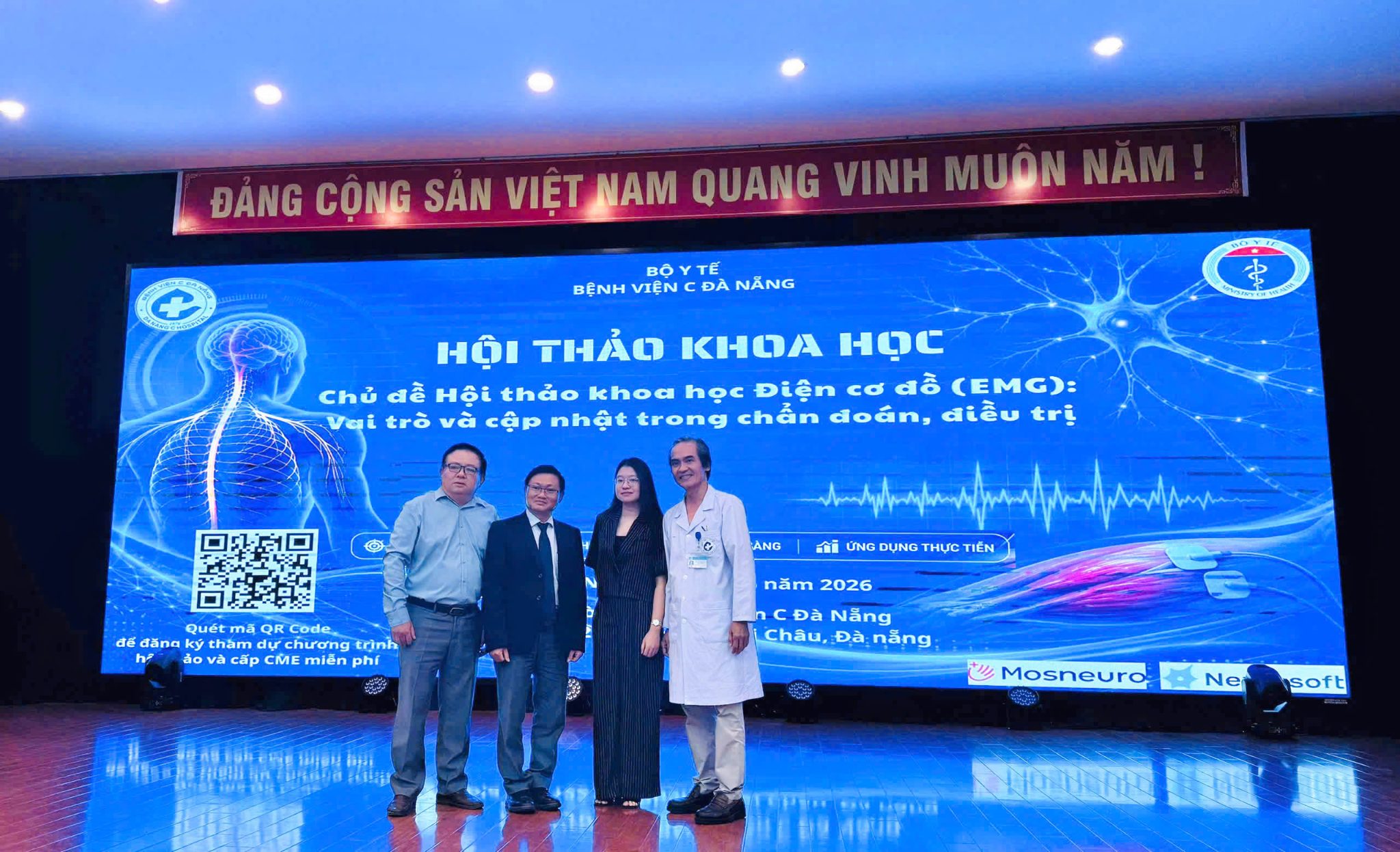 HỘI THẢO KHOA HỌC ĐIỆN CƠ ĐỒ (EMG) đã diễn ra tại Bệnh viện C Đà Nẵng.